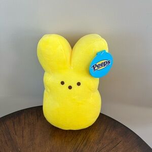 PEEPS Yellow Plush Bunny Toy